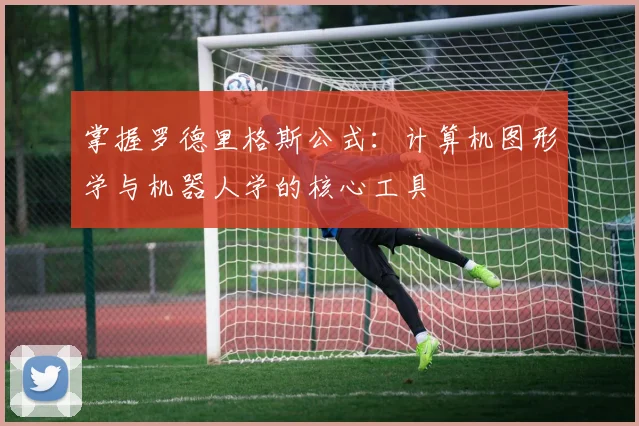 掌握罗德里格斯公式：计算机图形学与机器人学的核心工具